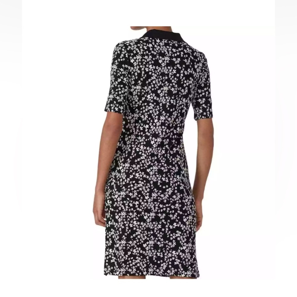 Baum Und Pferdgarten Jace Floral Collar Shirt Dress XS Black White - Picture 2 of 15